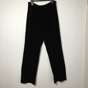 Chico’s Black Velvet Pants